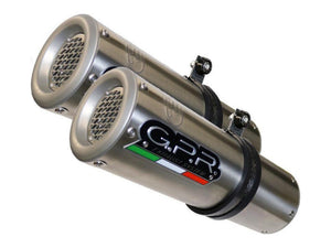 GPR Aprilia Dorsoduro 900 Dual Slip-on Exhaust "M3 Inox" (EU homologated) – Accessories in the 2WheelsHero Motorcycle Aftermarket Accessories and Parts Online Shop