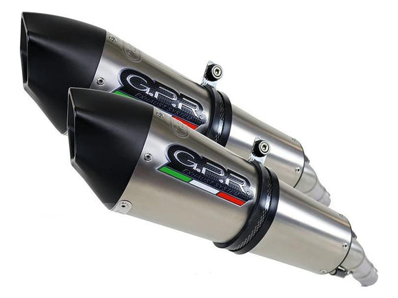 GPR Ducati Monster 696 Dual Slip-on Exhaust 