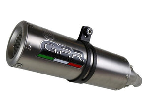 GPR Ducati Hypermotard 1100 Dual Slip-on Exhaust "M3 Titanium Natural" (EU homologated) – Accessories in the 2WheelsHero Motorcycle Aftermarket Accessories and Parts Online Shop