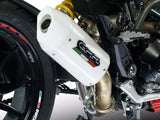 GPR Ducati Hypermotard 821 Slip-on Exhaust "Albus Ceramic" (EU homologated) – Accessories in the 2WheelsHero Motorcycle Aftermarket Accessories and Parts Online Shop