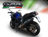 GPR Triumph Tiger 800 (2018 – ) Slip-on Exhaust "Furore Evo 4 Nero" (EU homologated) – Accessories in the 2WheelsHero Motorcycle Aftermarket Accessories and Parts Online Shop