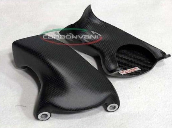 CARBONVANI Ducati Panigale V2 (2020+) Carbon Front Brake Cooler System CV (for Ohlins 100 mm) – Accessories in the 2WheelsHero Motorcycle Aftermarket Accessories and Parts Online Shop