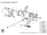 D916 - BONAMICI RACING Ducati Superbike 748 / 916 / 996 / 998 (94/04) Adjustable Rearset – Accessories in the 2WheelsHero Motorcycle Aftermarket Accessories and Parts Online Shop