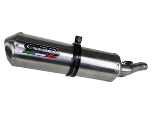 GPR Ducati Monster 1200 (14/16) Slip-on Exhaust "Satinox" (EU homologated) – Accessories in the 2WheelsHero Motorcycle Aftermarket Accessories and Parts Online Shop