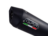 GPR Yamaha XJR1300 (07/14) Slip-on Exhaust "Furore Nero" (EU homologated) – Accessories in the 2WheelsHero Motorcycle Aftermarket Accessories and Parts Online Shop