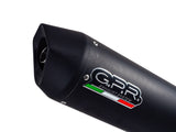 GPR Aprilia RSV4 (17/20) Slip-on Exhaust "Furore Nero" – Accessories in the 2WheelsHero Motorcycle Aftermarket Accessories and Parts Online Shop