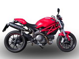 GPR Ducati Monster 796 Dual Slip-on Exhaust "Furore Nero" (EU homologated) – Accessories in the 2WheelsHero Motorcycle Aftermarket Accessories and Parts Online Shop