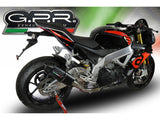 GPR Aprilia Tuono V4 1100 (15/16) Slip-on Exhaust "Furore Nero" – Accessories in the 2WheelsHero Motorcycle Aftermarket Accessories and Parts Online Shop