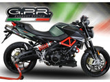 GPR Aprilia Shiver 900 Dual Slip-on Exhaust "GPE Anniversary Titanium" – Accessories in the 2WheelsHero Motorcycle Aftermarket Accessories and Parts Online Shop