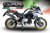 GPR BMW F850GS / Adventure Slip-on Exhaust "GP Evo 4 Black Titanium" (EU homologated) – Accessories in the 2WheelsHero Motorcycle Aftermarket Accessories and Parts Online Shop