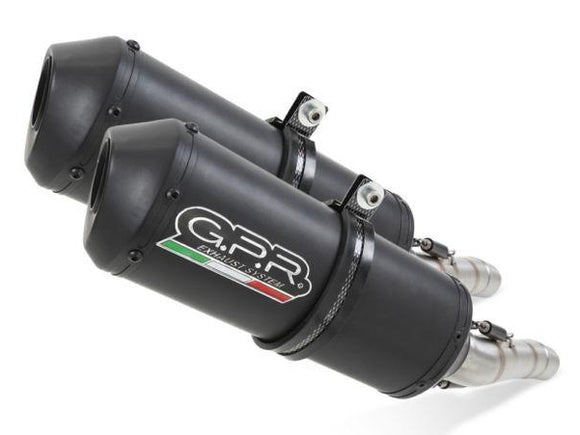 GPR Ducati Monster 696 Dual Slip-on Exhaust 