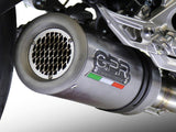 GPR Ducati Monster 1200 Slip-on Exhaust "M3 Titanium Natural" (EU homologated) – Accessories in the 2WheelsHero Motorcycle Aftermarket Accessories and Parts Online Shop