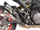 QD EXHAUST Ducati Monster 950 (2021+) Dual Slip-on Exhaust "Gunshot" (EU homologated) – Accessories in the 2WheelsHero Motorcycle Aftermarket Accessories and Parts Online Shop