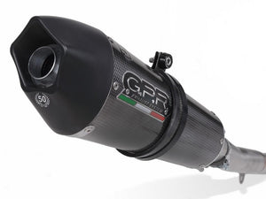 GPR Aprilia Shiver 750 Dual Slip-on Exhaust "GPE Anniversary Poppy" (EU homologated) – Accessories in the 2WheelsHero Motorcycle Aftermarket Accessories and Parts Online Shop