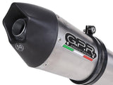 GPR Aprilia Tuono V4 1100 (17/18) Slip-on Exhaust "GPE Anniversary Titanium" – Accessories in the 2WheelsHero Motorcycle Aftermarket Accessories and Parts Online Shop