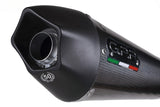 GPR Aprilia Caponord 1200 (13/15) Slip-on Exhaust "GPE Anniversary Poppy" (EU homologated) – Accessories in the 2WheelsHero Motorcycle Aftermarket Accessories and Parts Online Shop