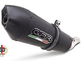 GPR BMW F800R (15/16) Slip-on Exhaust "GPE Anniversary Black Titanium" – Accessories in the 2WheelsHero Motorcycle Aftermarket Accessories and Parts Online Shop