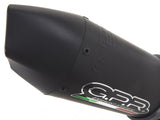 GPR Ducati Hypermotard 821 Slip-on Exhaust "GPE Anniversary Black Titanium" – Accessories in the 2WheelsHero Motorcycle Aftermarket Accessories and Parts Online Shop