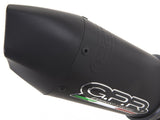 GPR Ducati Hypermotard 939 Slip-on Exhaust "GPE Evo 4 Black Titanium" (EU homologated) – Accessories in the 2WheelsHero Motorcycle Aftermarket Accessories and Parts Online Shop