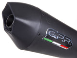 GPR Ducati Monster 1200 Slip-on Exhaust "GPE Anniversary Black Titanium" (EU homologated) – Accessories in the 2WheelsHero Motorcycle Aftermarket Accessories and Parts Online Shop