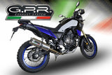 GPR Yamaha Ténéré 700 Slip-on Exhaust "Dual Inox" (EU homologated) – Accessories in the 2WheelsHero Motorcycle Aftermarket Accessories and Parts Online Shop