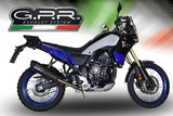 GPR Yamaha Ténéré 700 Slip-on Exhaust "GP Evo 4 Poppy" (EU homologated) – Accessories in the 2WheelsHero Motorcycle Aftermarket Accessories and Parts Online Shop