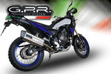 GPR Yamaha Ténéré 700 Slip-on Exhaust "Sonic Inox" (EU homologated) – Accessories in the 2WheelsHero Motorcycle Aftermarket Accessories and Parts Online Shop