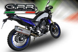 GPR Yamaha Ténéré 700 Slip-on Exhaust "Sonic Titanium" (EU homologated) – Accessories in the 2WheelsHero Motorcycle Aftermarket Accessories and Parts Online Shop