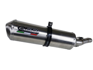 GPR Aprilia Caponord 1200 (13/15) Slip-on Exhaust "Satinox" (EU homologated) – Accessories in the 2WheelsHero Motorcycle Aftermarket Accessories and Parts Online Shop