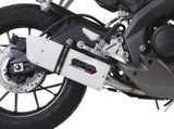 GPR Yamaha MT-125 Full Exhaust System "Albus Ceramic" (EU homologated) – Accessories in the 2WheelsHero Motorcycle Aftermarket Accessories and Parts Online Shop