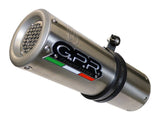 GPR Ducati Monster 821 Slip-on Exhaust "M3 Inox" (EU homologated) – Accessories in the 2WheelsHero Motorcycle Aftermarket Accessories and Parts Online Shop