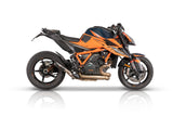 QD EXHAUST KTM 1290 / 1390 Super Duke R (2020+) Slip-on Exhaust "Gunshot" (EU homologated) – Accessories in the 2WheelsHero Motorcycle Aftermarket Accessories and Parts Online Shop