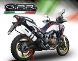 GPR Honda CRF1000L Africa Twin Slip-on Exhaust "Albus Ceramic" (EU homologated) – Accessories in the 2WheelsHero Motorcycle Aftermarket Accessories and Parts Online Shop