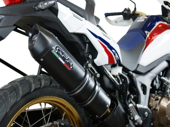 GPR Honda CRF1000L Africa Twin Adventure Sports (18/19) Slip-on Exhaust 