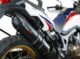 GPR Honda CRF1000L Africa Twin Slip-on Exhaust "Furore Nero" (EU homologated) – Accessories in the 2WheelsHero Motorcycle Aftermarket Accessories and Parts Online Shop