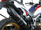 GPR Honda CRF1000L Africa Twin Adventure Sports (18/19) Slip-on Exhaust "Furore Evo 4 Nero" (EU homologated) – Accessories in the 2WheelsHero Motorcycle Aftermarket Accessories and Parts Online Shop