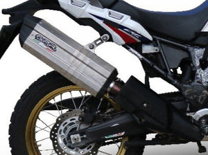 GPR Honda CRF1000L Africa Twin Slip-on Exhaust "Sonic Inox" (EU homologated) – Accessories in the 2WheelsHero Motorcycle Aftermarket Accessories and Parts Online Shop