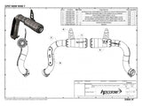 HP CORSE BMW R nineT Slip-on Exhaust "GP-07 Satin Single High" (EU homologated) – Accessories in the 2WheelsHero Motorcycle Aftermarket Accessories and Parts Online Shop