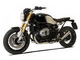 HP CORSE BMW R nineT Slip-on Exhaust "GP-07 Satin Single Low" (EU homologated) – Accessories in the 2WheelsHero Motorcycle Aftermarket Accessories and Parts Online Shop