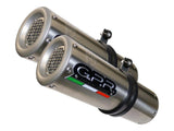 GPR Aprilia Shiver 750 Dual Slip-on Exhaust "M3 Inox" (EU homologated) – Accessories in the 2WheelsHero Motorcycle Aftermarket Accessories and Parts Online Shop