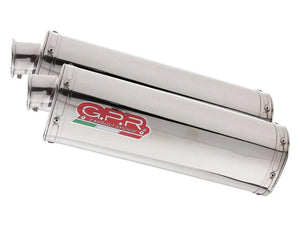 GPR Aprilia Tuono V2 Dual Slip-on Exhaust "Trioval" (EU homologated) – Accessories in the 2WheelsHero Motorcycle Aftermarket Accessories and Parts Online Shop