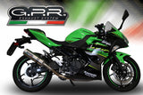 GPR Kawasaki Ninja 400 Full Exhaust System "M3 Titanium Natural" – Accessories in the 2WheelsHero Motorcycle Aftermarket Accessories and Parts Online Shop