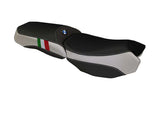 TAPPEZZERIA ITALIA BMW R1200GS Adventure (13/18) Seat Cover "Bologna Carbon Color Tricolore" – Accessories in the 2WheelsHero Motorcycle Aftermarket Accessories and Parts Online Shop