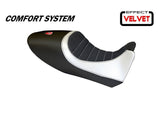 TAPPEZZERIA ITALIA Ducati Diavel (10/13) Comfort Seat Cover "Arezzo Velvet" – Accessories in the 2WheelsHero Motorcycle Aftermarket Accessories and Parts Online Shop