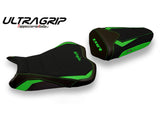 TAPPEZZERIA ITALIA Kawasaki ZX-6R (09/12) Ultragrip Seat Cover "Cracovia 2" – Accessories in the 2WheelsHero Motorcycle Aftermarket Accessories and Parts Online Shop