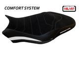 TAPPEZZERIA ITALIA Ducati Monster 797 Comfort Seat Cover "Ovada 2 Velvet" – Accessories in the 2WheelsHero Motorcycle Aftermarket Accessories and Parts Online Shop