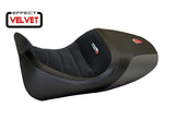 TAPPEZZERIA ITALIA Ducati Diavel (14/17) Seat Cover "Imola 1 Velvet" – Accessories in the 2WheelsHero Motorcycle Aftermarket Accessories and Parts Online Shop