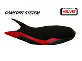 TAPPEZZERIA ITALIA Ducati Hypermotard 821/939 Comfort Seat Cover "Varna 1 Velvet" – Accessories in the 2WheelsHero Motorcycle Aftermarket Accessories and Parts Online Shop