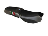 TAPPEZZERIA ITALIA BMW R1200GS Adventure (13/18) Seat Cover "Bologna Carbon Color Tricolore" – Accessories in the 2WheelsHero Motorcycle Aftermarket Accessories and Parts Online Shop