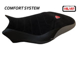 TAPPEZZERIA ITALIA Ducati Monster 821 (18/20) Comfort Seat Cover "Ovada 3 Velvet" – Accessories in the 2WheelsHero Motorcycle Aftermarket Accessories and Parts Online Shop